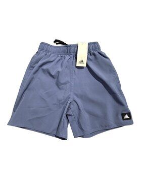 NWT | Adidas Shadow Blue Performance Shorts Mesh Lined Athletic Gym | Size 7